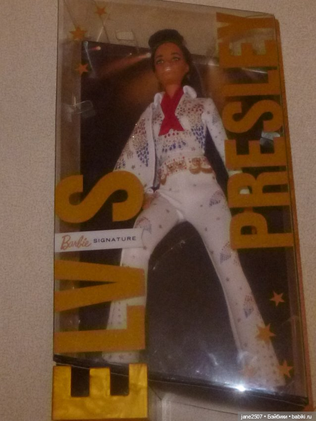 Коллекционная шарнирная Барби Barbie Elvis 2021 NRFB