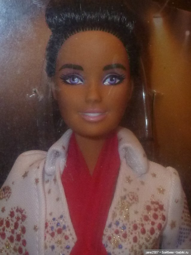 Коллекционная шарнирная Барби Barbie Elvis 2021 NRFB (фото 7)