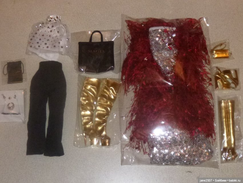 Полный аутфит Fashion royalty Nu Face Colette Runway in Milan новый