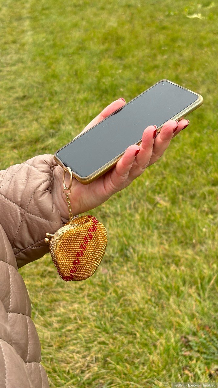 Бисерные сумочки брелочки (фото 5)