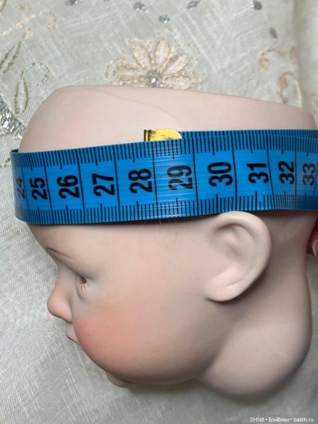 Голова реплика антикварной куклы хильда KESTNER 237 HILDA (фото 5)