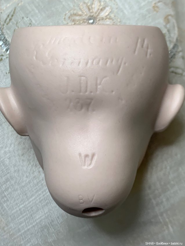 Голова реплика антикварной куклы хильда KESTNER 237 HILDA (фото 3)