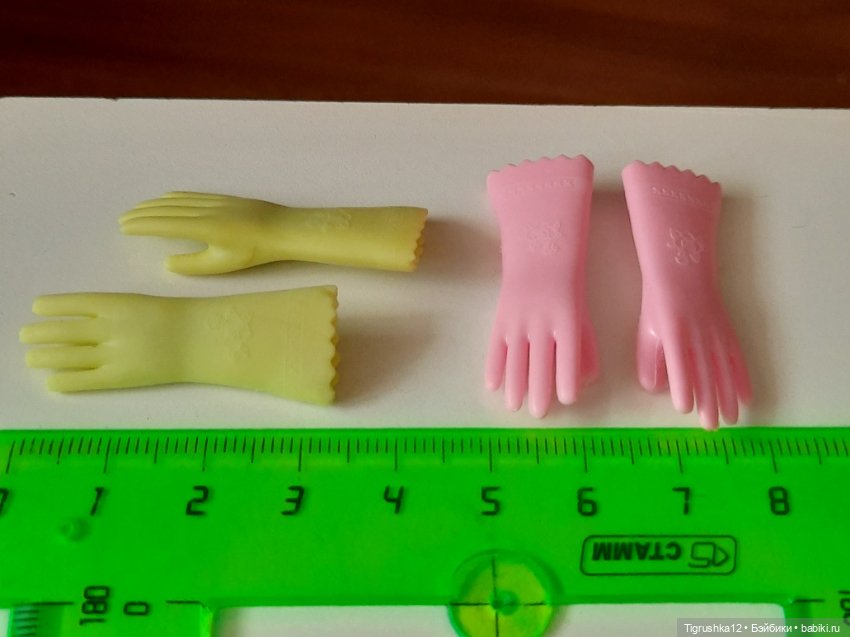 Перчатки — Миниатюра для кукол (фото 5)