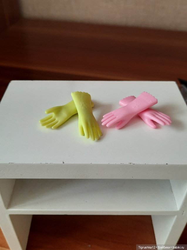 Перчатки — Миниатюра для кукол