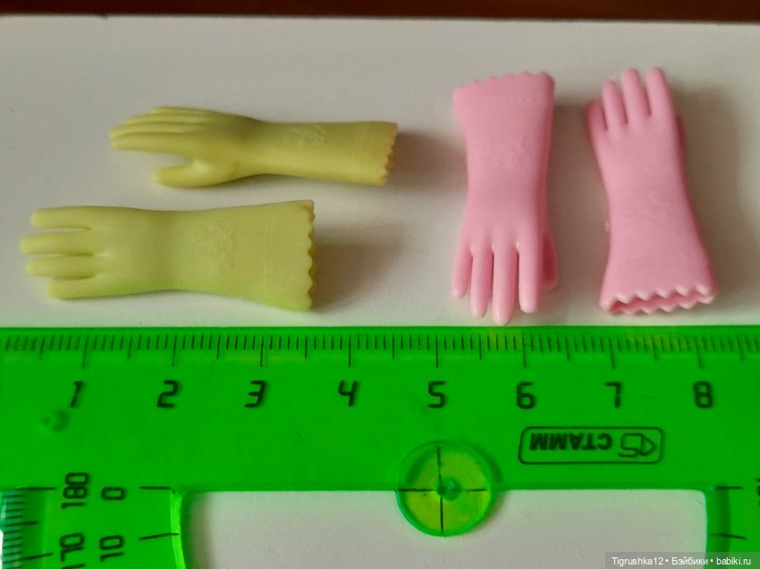 Перчатки — Миниатюра для кукол (фото 6)