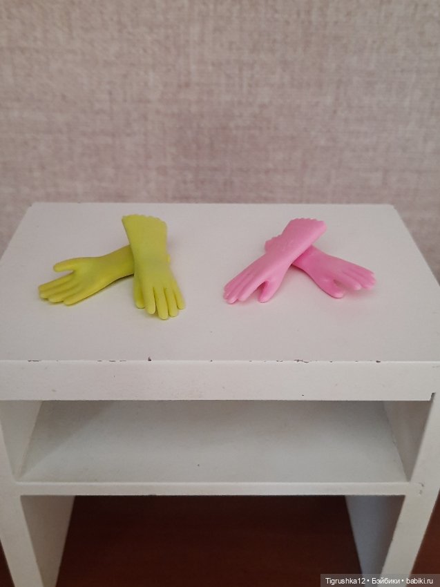 Перчатки — Миниатюра для кукол (фото 3)