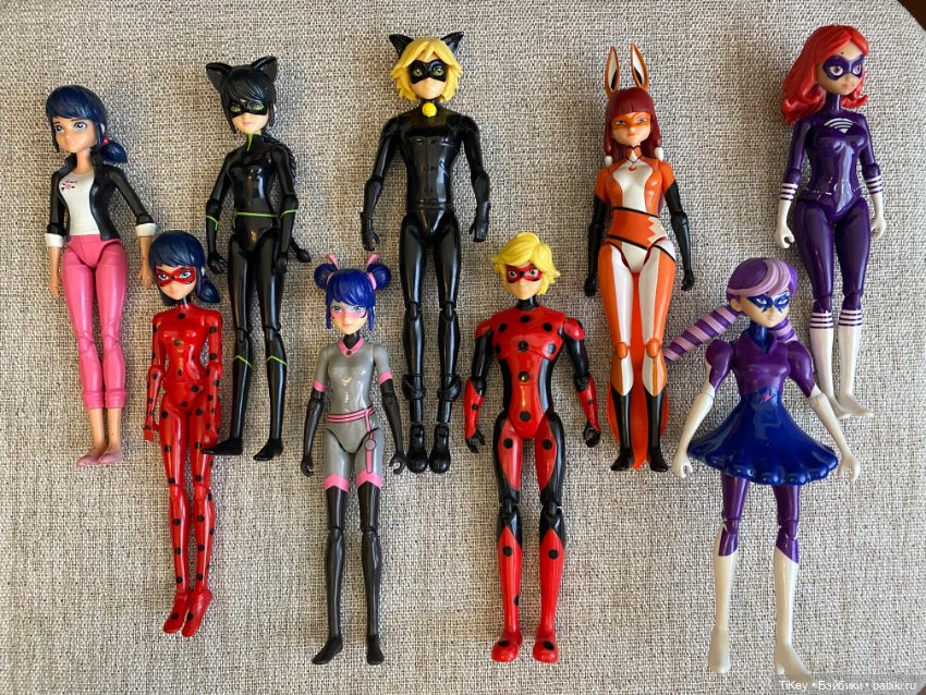 Фигурки из серии Леди Баг - одним лотом