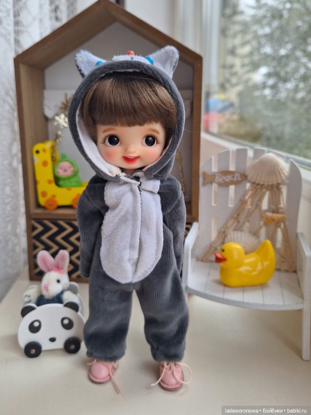 Улыбчивая Стодоллочка на теле M. Цена за нюд без парика (фото 5)