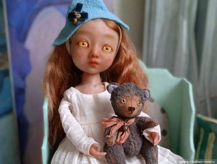 Кукла будуарная Шарлотта — Авторские куклы (фото 3)