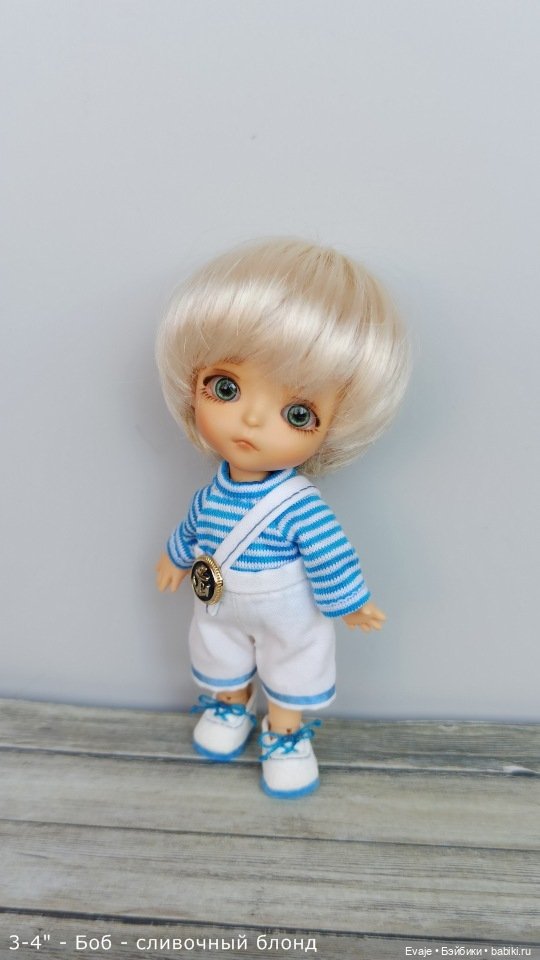 Парики 3-4" — Боб-унисекс, 4 цвета (фото 2)