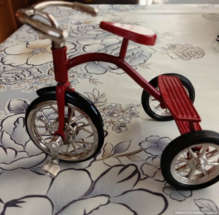 Велоипед — Кукольная миниатюра и румбокс