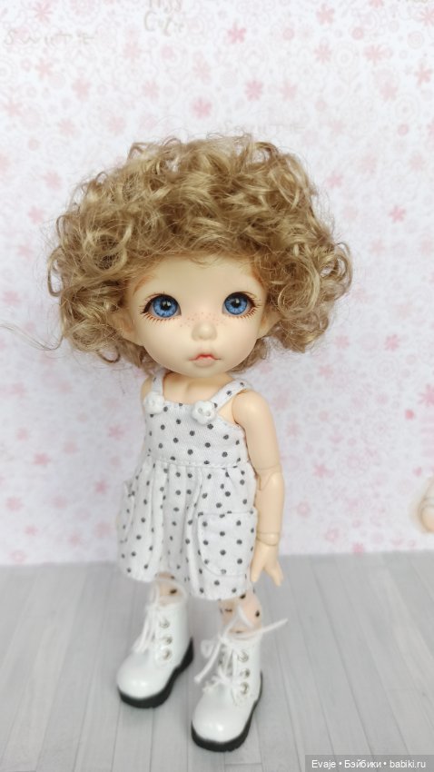 Парики 5-6" - Кудряшки-афро, 3 цвета