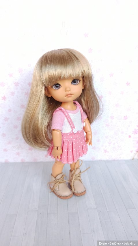 Парики 5-6" - Прямой с подкрученными кончиками, 5 цветов (фото 10)