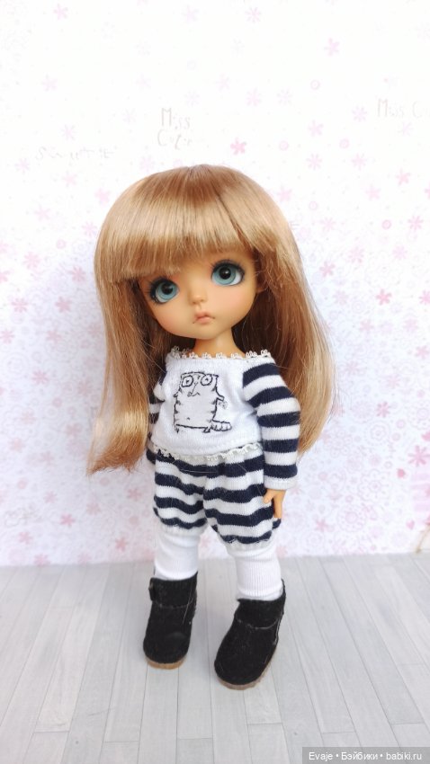 Парики 5-6" - Прямой с подкрученными кончиками, 5 цветов (фото 8)