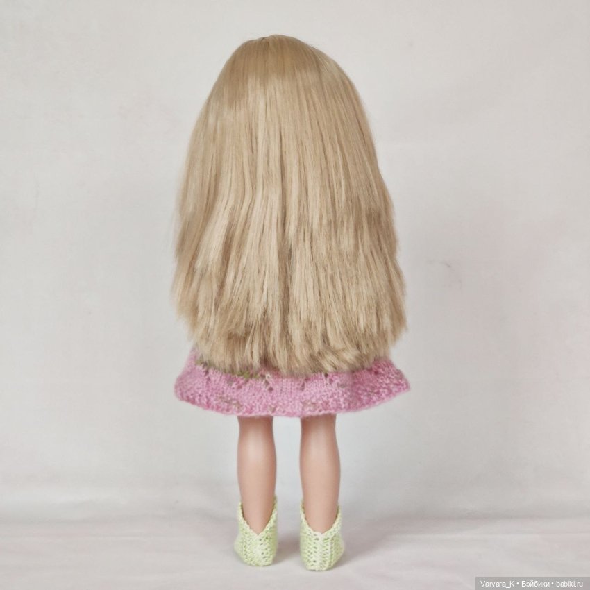 Lamagik кукла Нина блондинка, серые глаза, рост 42 см