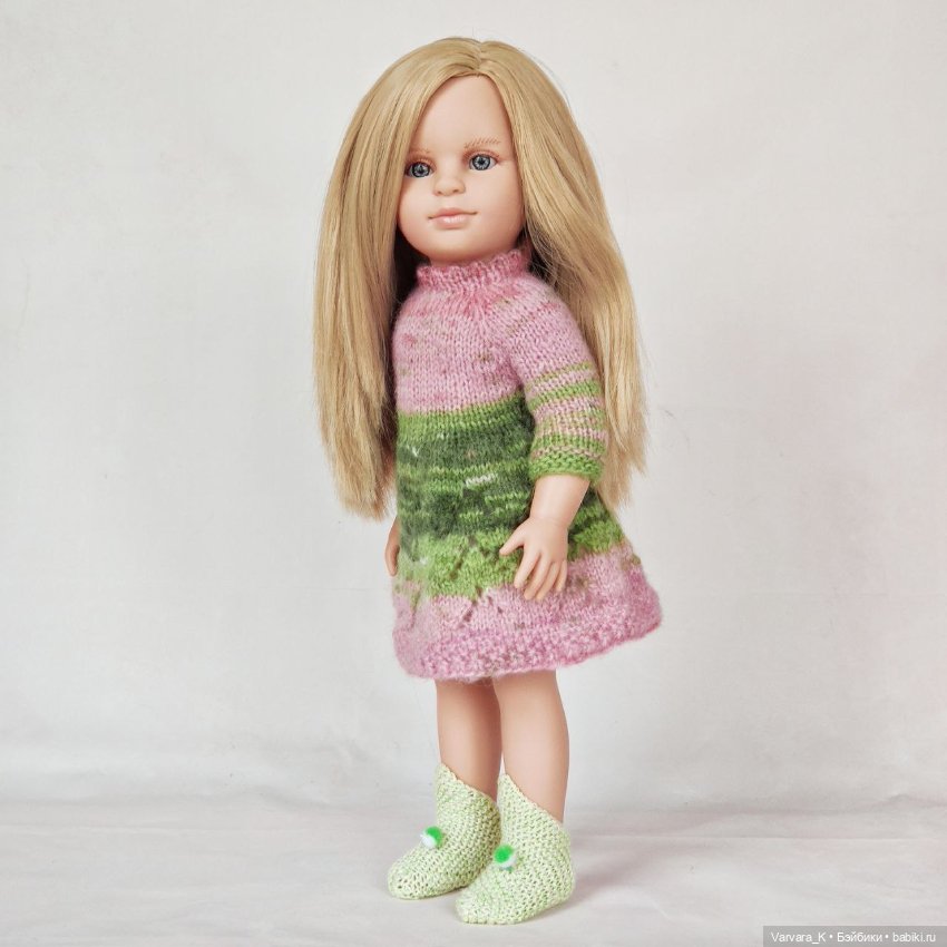 Lamagik кукла Нина блондинка, серые глаза, рост 42 см