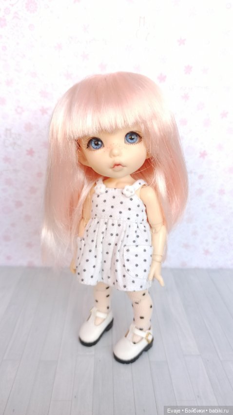 Парики 5-6" - Прямой с подкрученными кончиками, 5 цветов (фото 4)