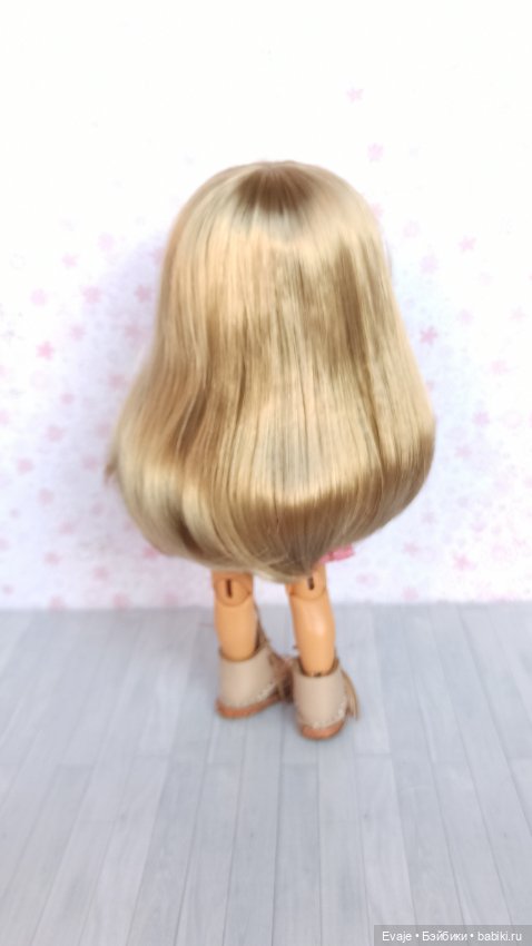 Парики 5-6" - Прямой с подкрученными кончиками, 5 цветов