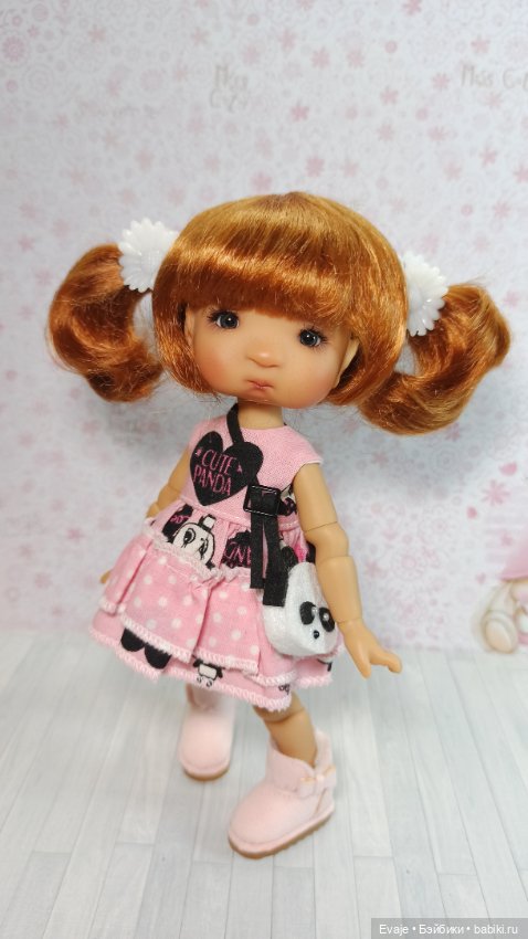 Парики 5-6" - Хвостики с прядками у лица, 2 цвета