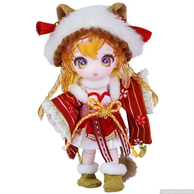 Кукла из слепой коробки OB11 BJD Двенадцать созвездий Лев (фото 2)