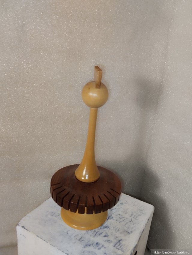 Деревянная салфетница СССР (фото 3)