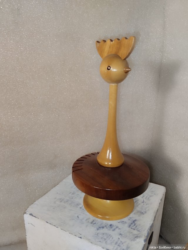 Деревянная салфетница СССР (фото 2)