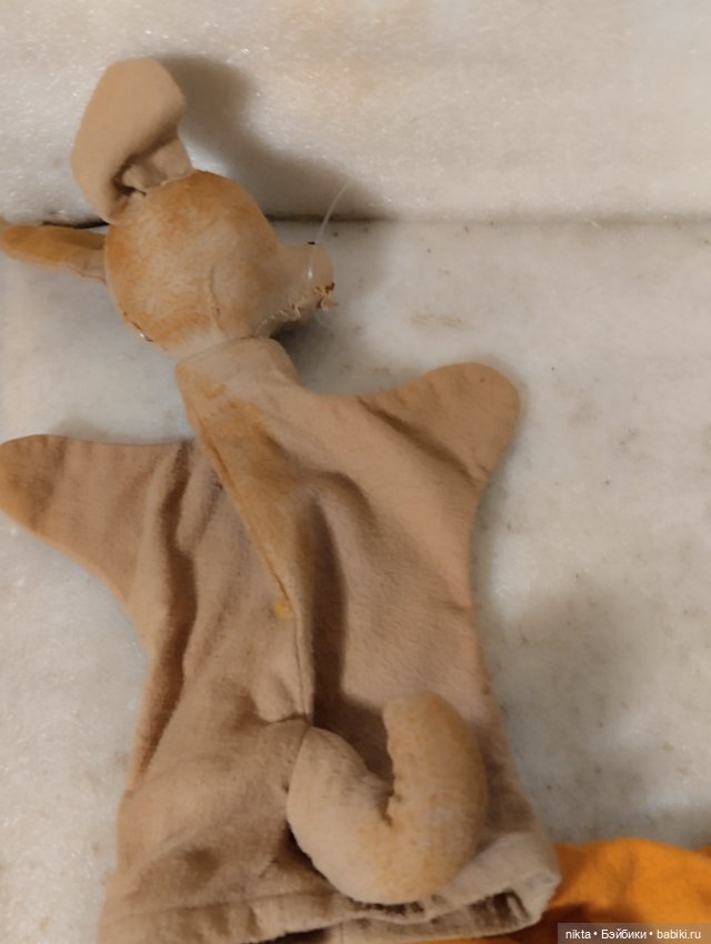 Кукла на руку СССР Лиса, собака и заяц Лотом (фото 7)