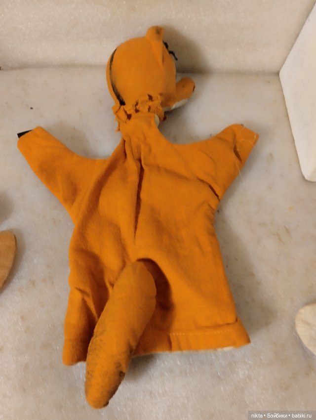 Кукла на руку СССР Лиса, собака и заяц Лотом (фото 5)