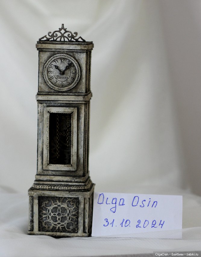 Часы напольные — Кукольная мебель (фото 5)