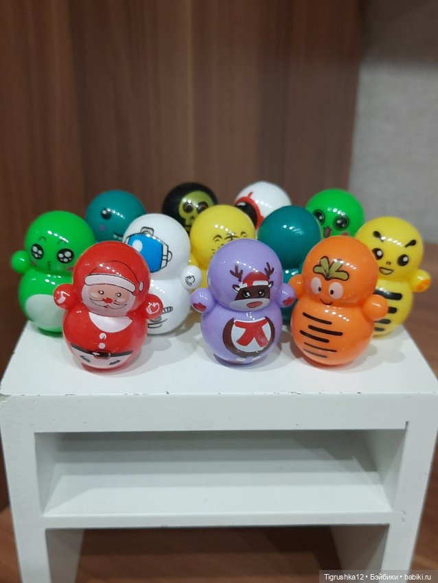 Неваляшки — Миниатюра для кукол