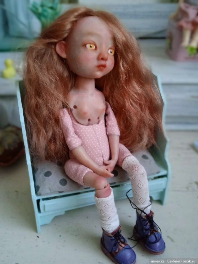 Кукла будуарная Шарлотта — Авторские куклы (фото 8)
