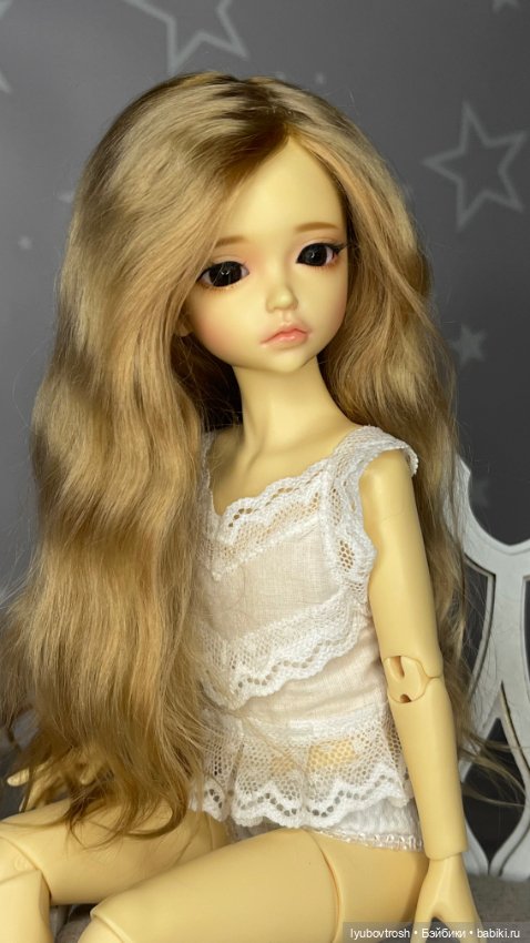 Парик натуральный для BJD Lonnie Iplehouse (фото 10)