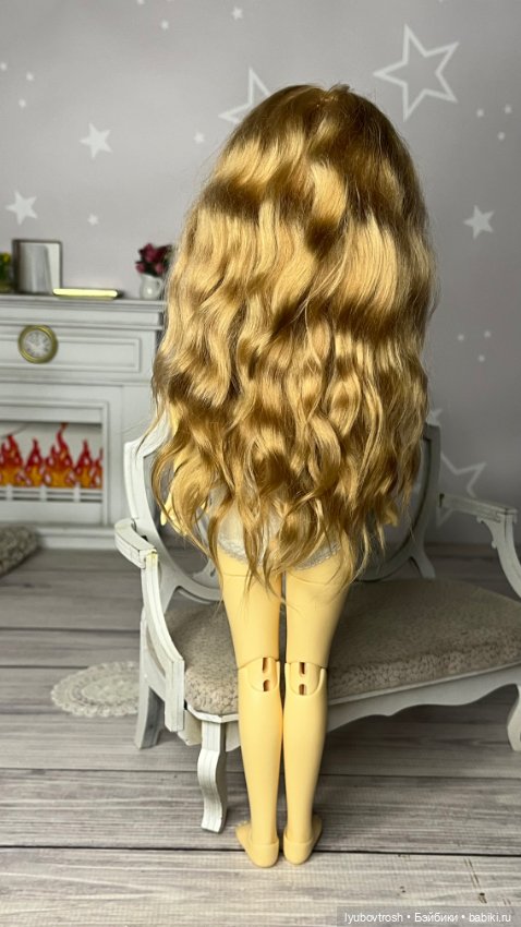 Парик натуральный для BJD Lonnie Iplehouse (фото 7)