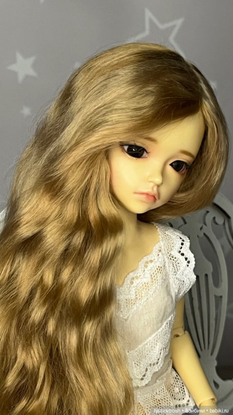 Парик натуральный для BJD Lonnie Iplehouse (фото 4)