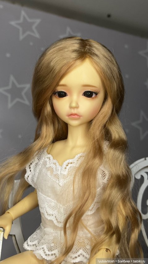 Парик натуральный для BJD Lonnie Iplehouse (фото 6)