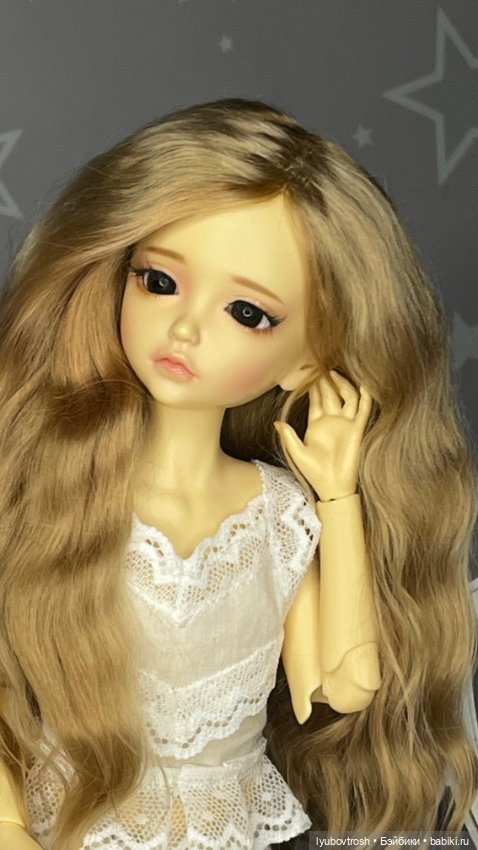 Парик натуральный для BJD Lonnie Iplehouse (фото 3)