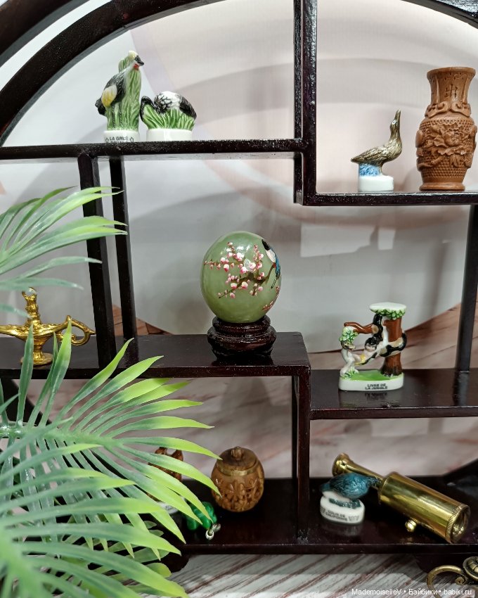 Мини яйцо оникс с ручной росписью (фото 10)