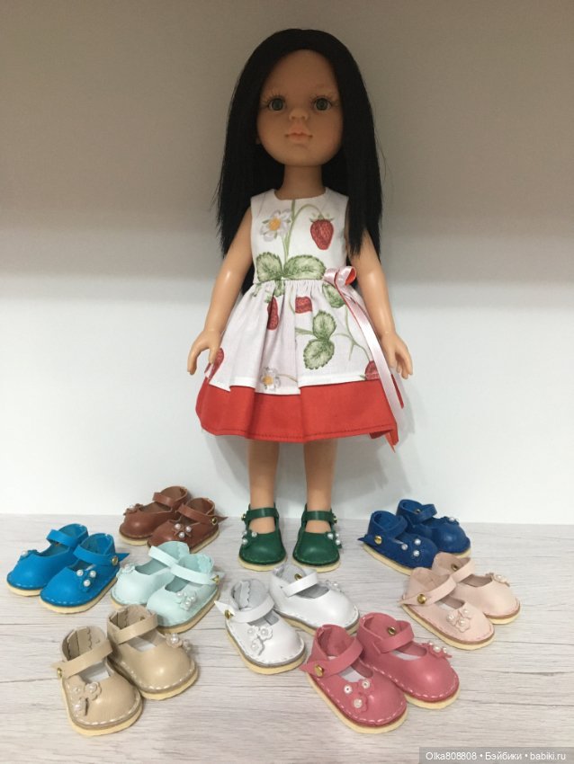 Туфли для паолы — Обувь для кукол