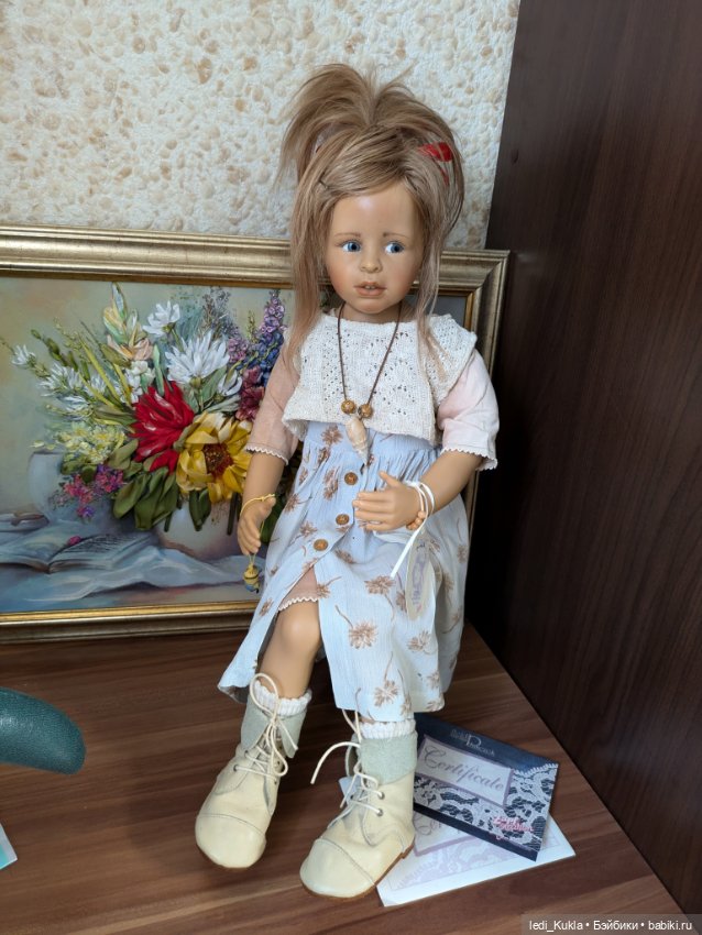 Коллекционная виниловая кукла Хейди Плюжок (фото 4)