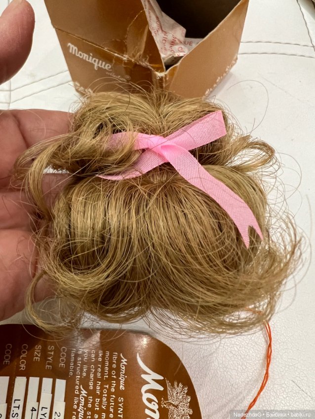 Парик 4/5 Monique — Парики для BJD (фото 3)