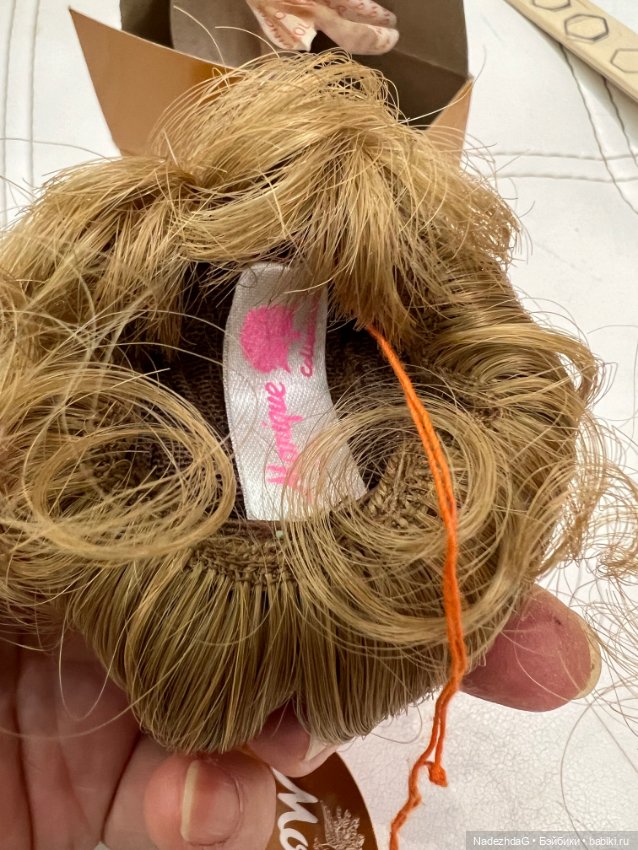 Парик 4/5 Monique — Парики для BJD (фото 4)