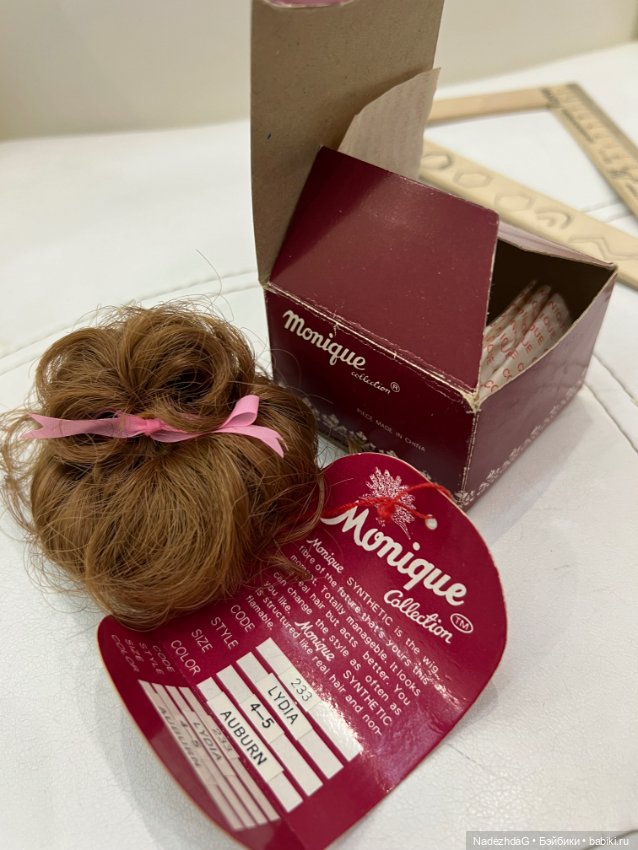 Парик 4/5 Monique — Парики для BJD (фото 6)
