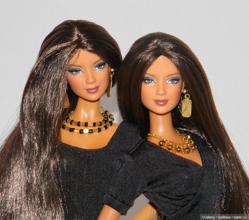 Серьги барби Monte Carlo + колье хм (фото 2)