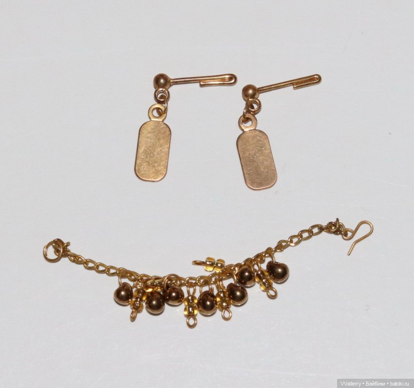 Серьги барби Monte Carlo + колье хм