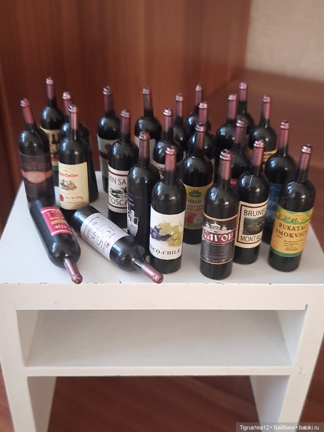 Бутылочки # — Миниатюра для кукол (фото 2)