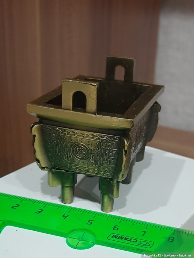 Кадка в кукольный домик — Миниатюра для кукол (фото 3)