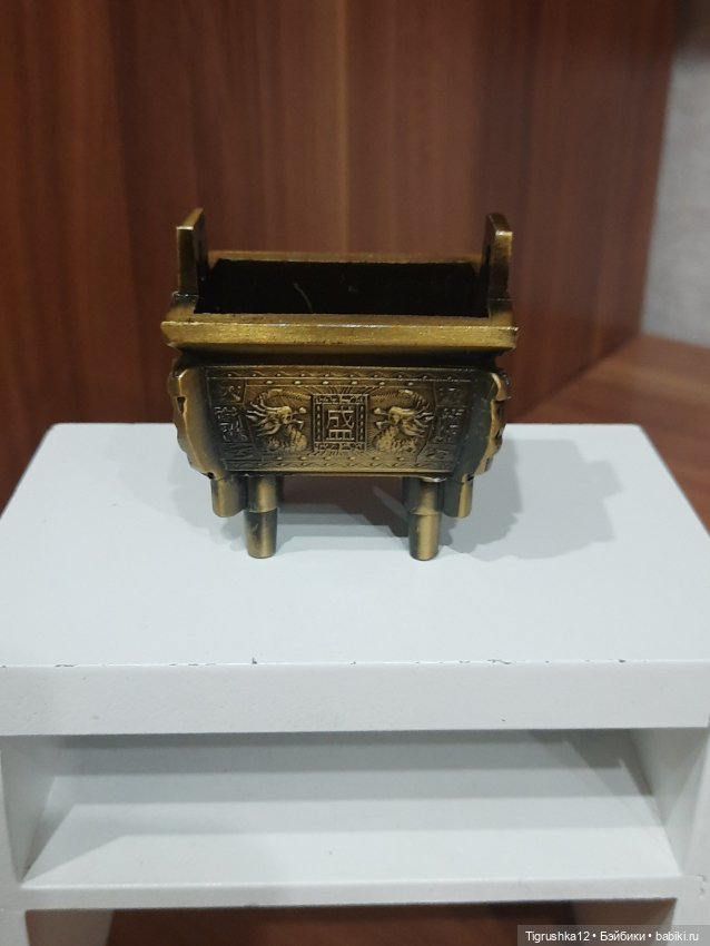 Кадка в кукольный домик — Миниатюра для кукол