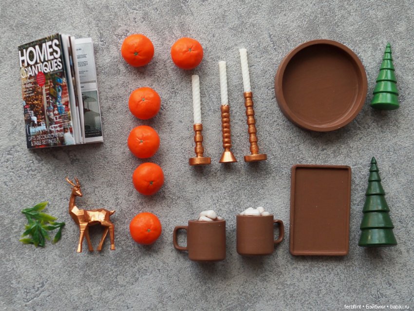 Набор "Новогодний декор №1" (масштаб 1:6) (фото 7)