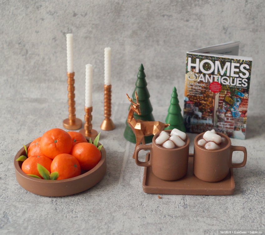 Набор "Новогодний декор №1" (масштаб 1:6)