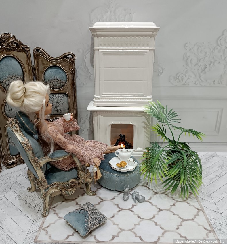 Веер складной — Украшения и очки для кукол (фото 10)